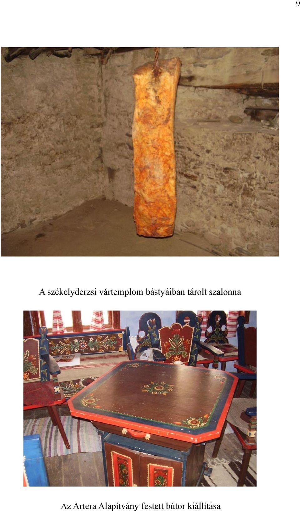 tárolt szalonna Az Artera