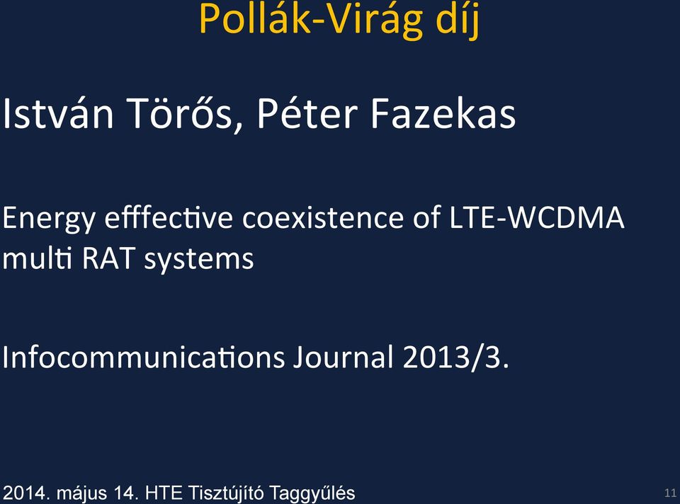 coexistence of LTE- WCDMA mulj RAT