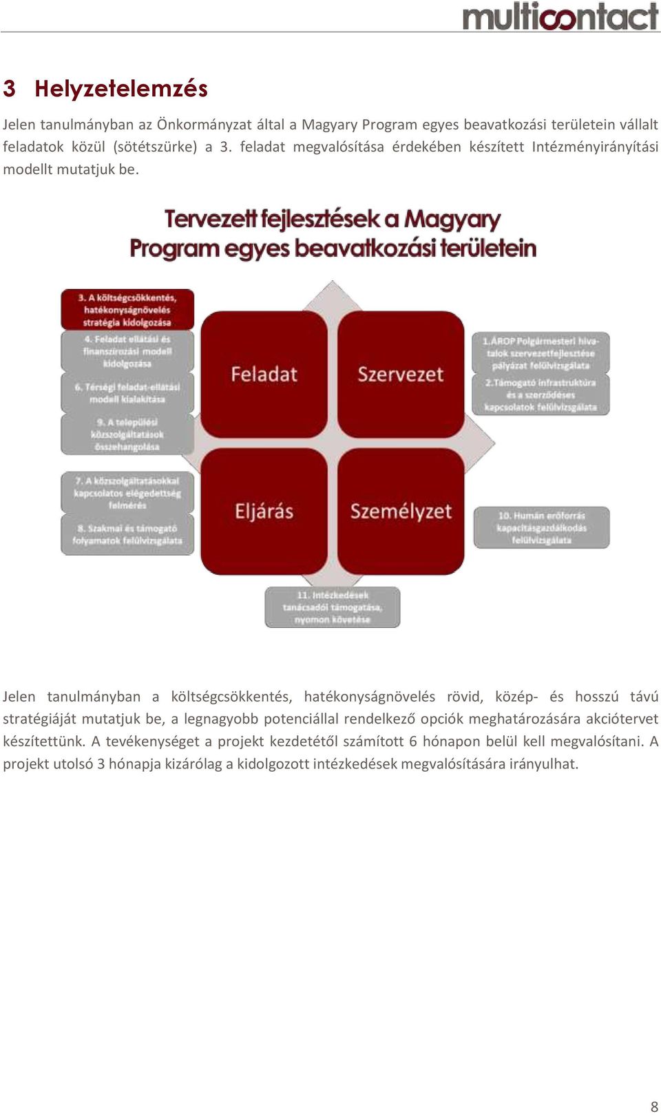 Jelen tanulmányban a költségcsökkentés, hatékonyságnövelés rövid, közép- és hosszú távú stratégiáját mutatjuk be, a legnagyobb potenciállal rendelkező