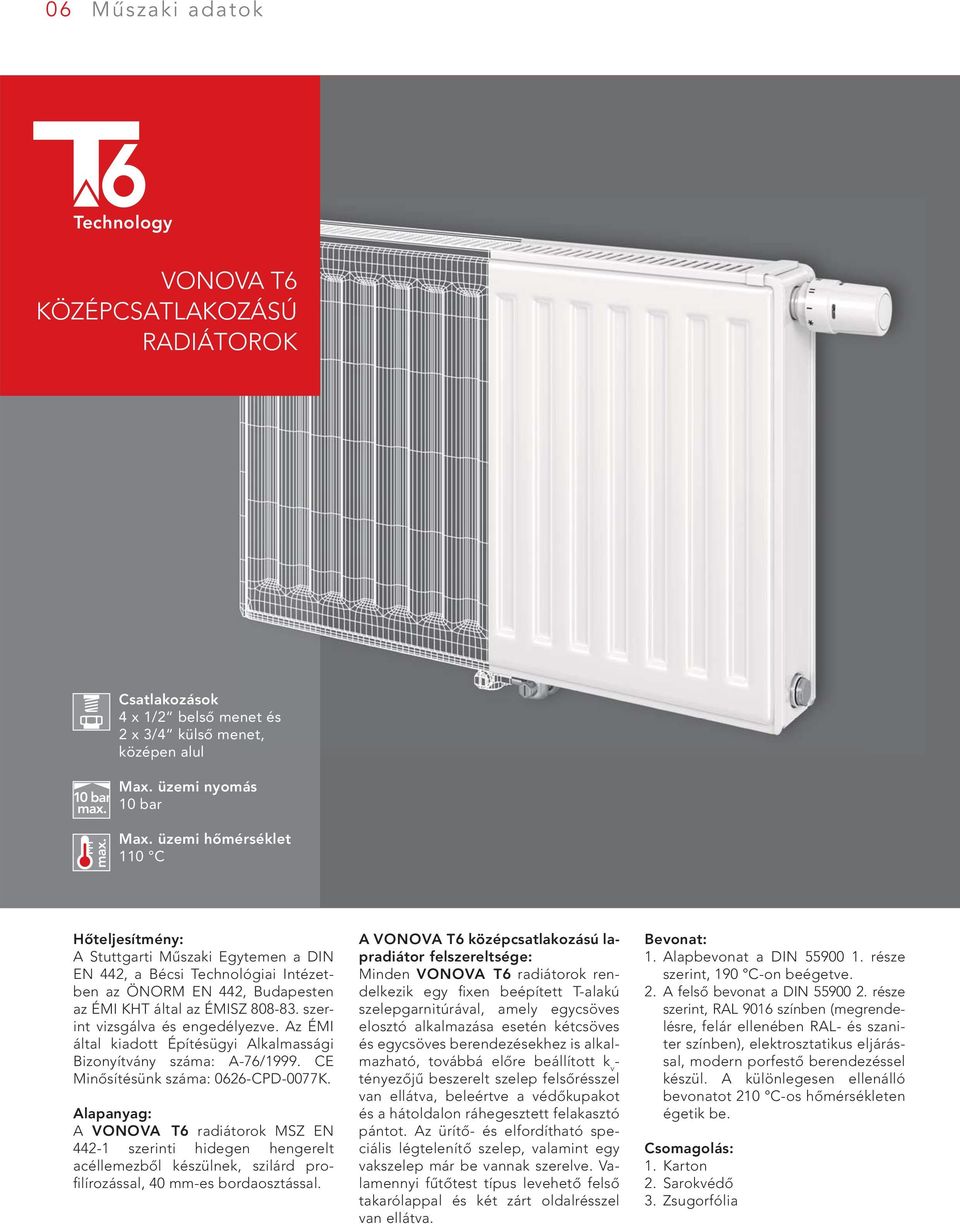 VOGEL&NOOT LAPRADIÁTOROK. MŰSZAKI KATALÓGUS 01/2010 U.  heatingthroughinnovation. - PDF Free Download