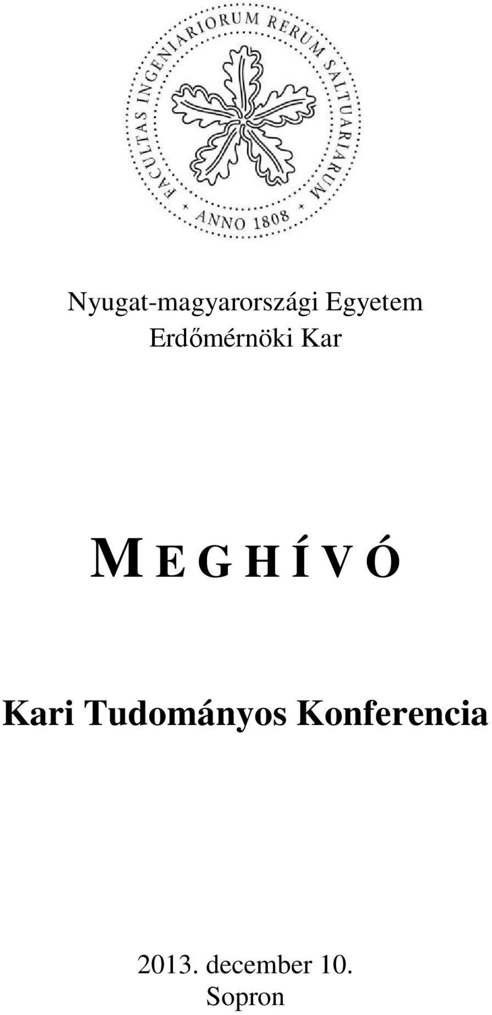 G H Í V Ó Kari Tudományos