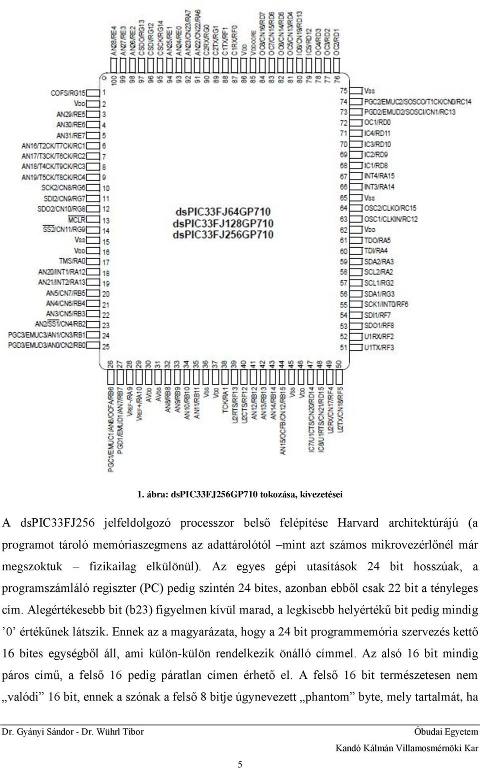 Alegértékesebb bit (b23) figyelmen kívül marad, a legkisebb helyértékű bit pedig mindig 0 értékűnek látszik.