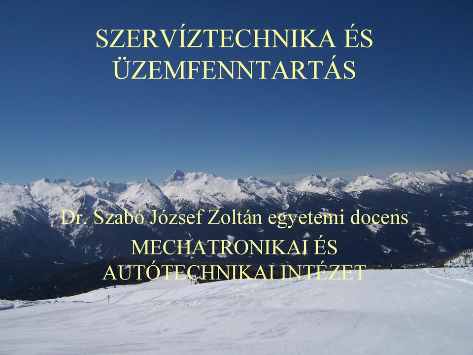 Szabó József Zoltán