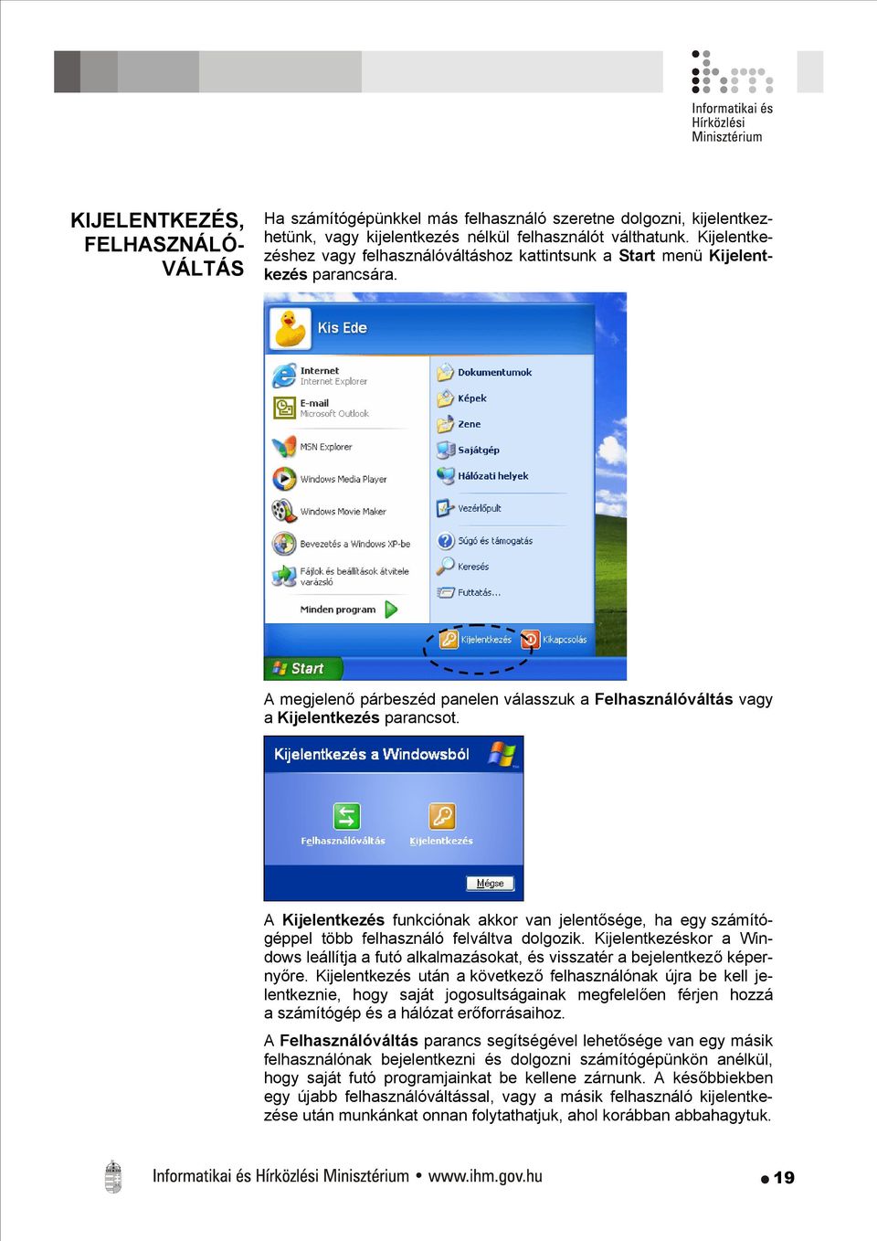 Operációs rendszerek Microsoft Windows XP - PDF Ingyenes letöltés