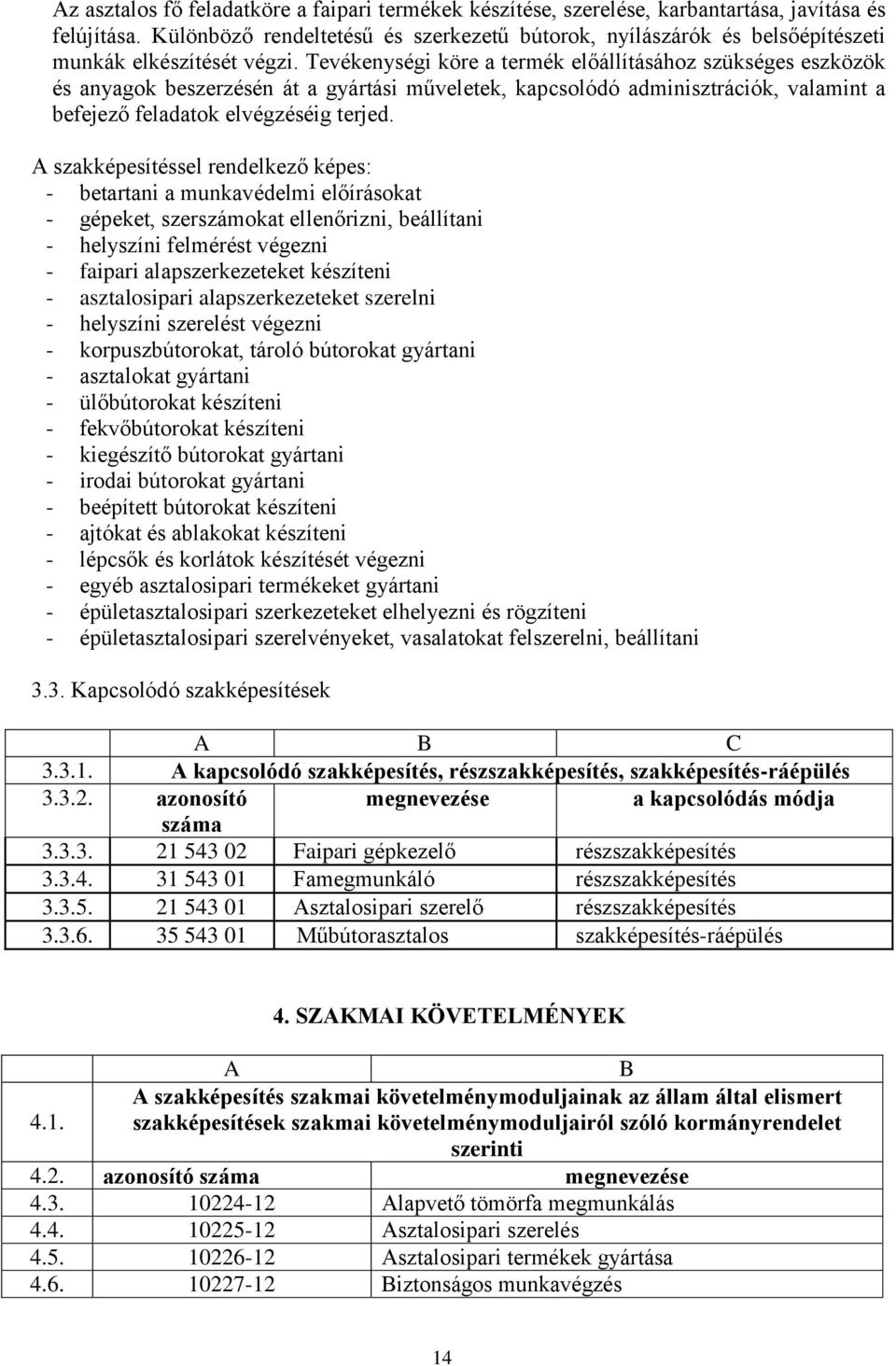 Tevékenységi köre a termék előállításához szükséges eszközök és anyagok beszerzésén át a gyártási műveletek, kapcsolódó adminisztrációk, valamint a befejező feladatok elvégzéséig terjed.