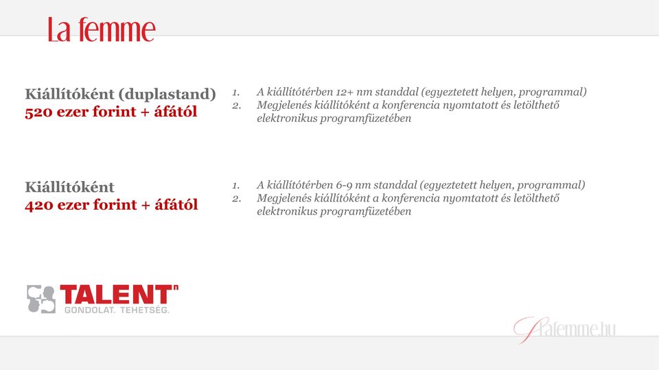 áfától elektronikus programfüzetében Kiállítóként 1.