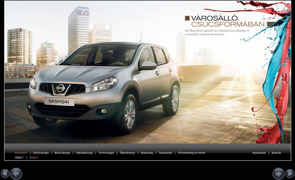 Az új Qashqai és a Qashqai+2 a