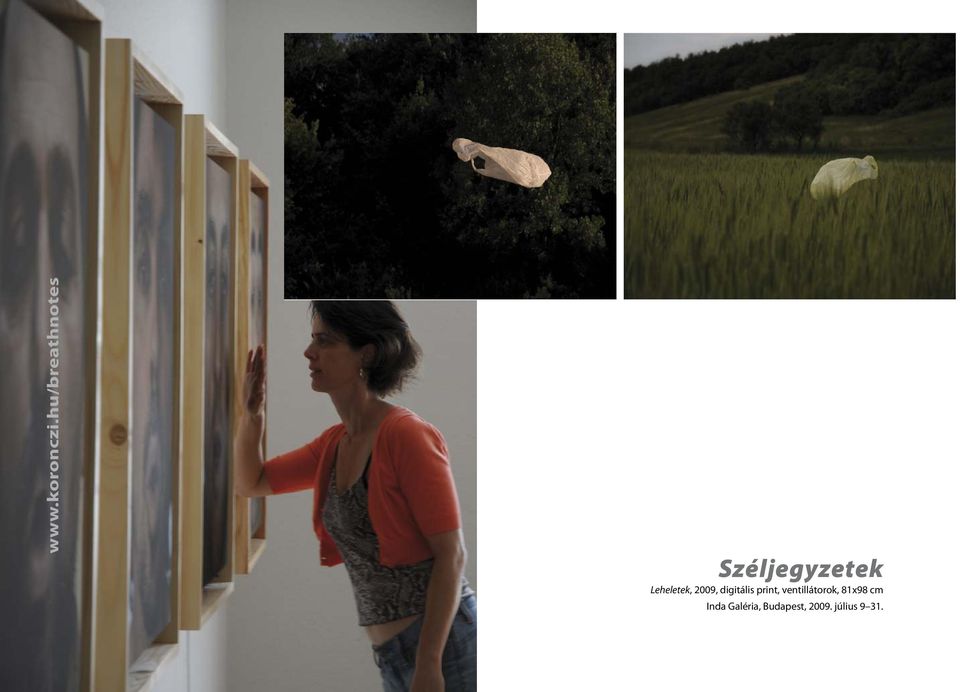 Leheletek, 2009, digitális print,