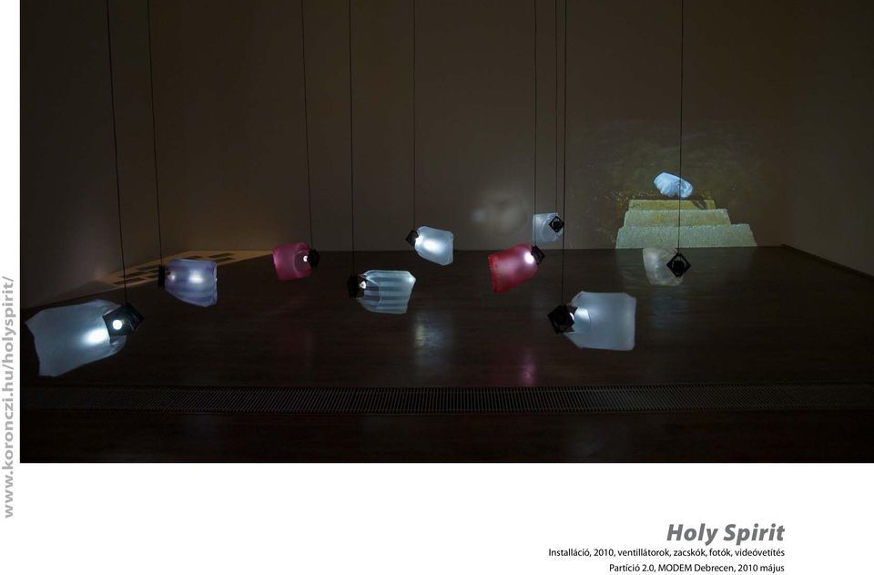Installáció, 2010, ventillátorok,