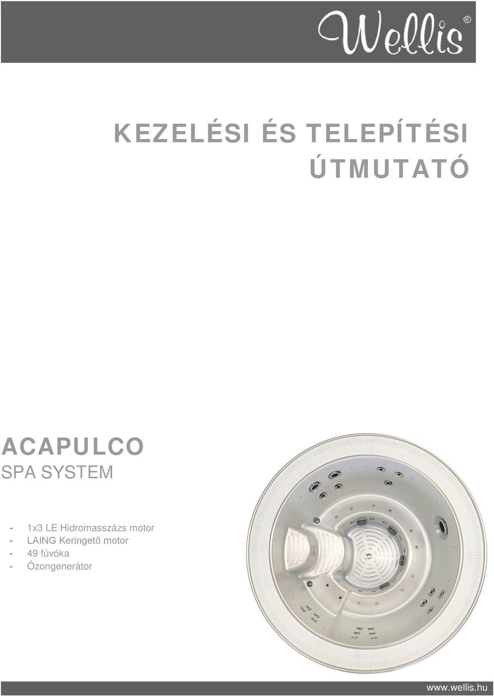 Hidromasszázs motor - LAING