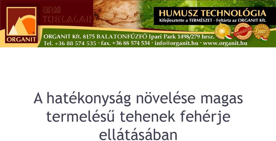termelésű