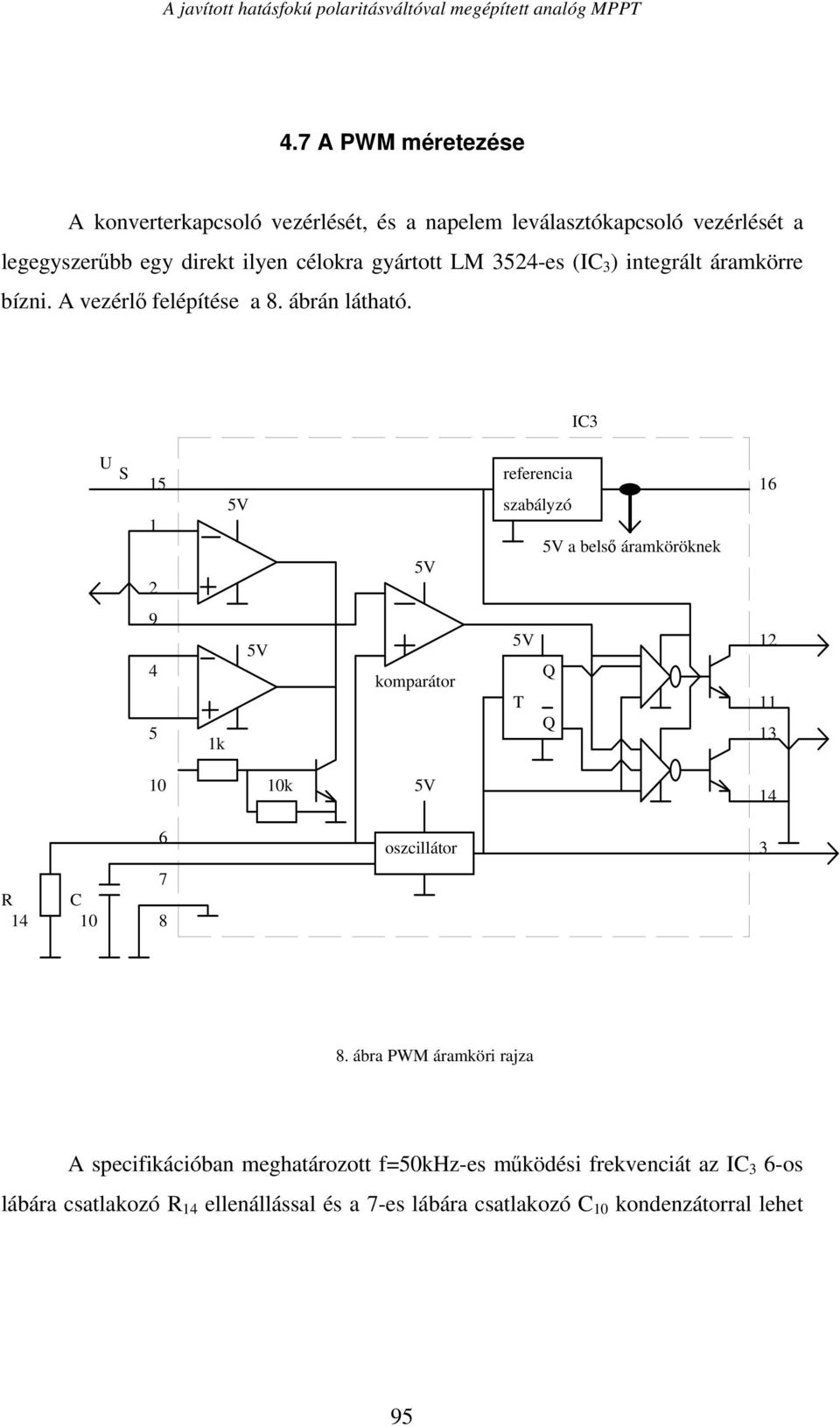 3 ) integrált áramkörre bízni. A vezérlő felépítése a 8. ábrán látható.