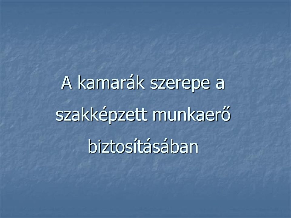 szakképzett