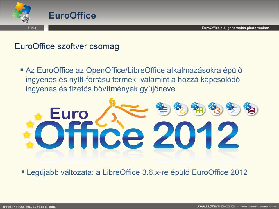OpenOffice/LibreOffice alkalmazásokra épülő ingyenes és nyílt-forrású termék,