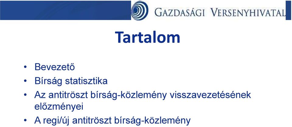 bírság-közlemény