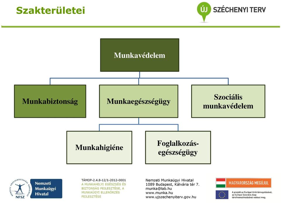 Munkabiztonság Munkaegészségügy