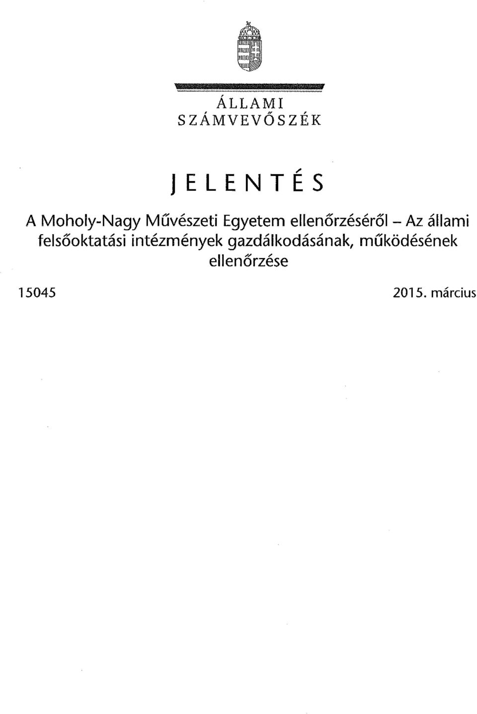 állami felsőoktatási intézmények