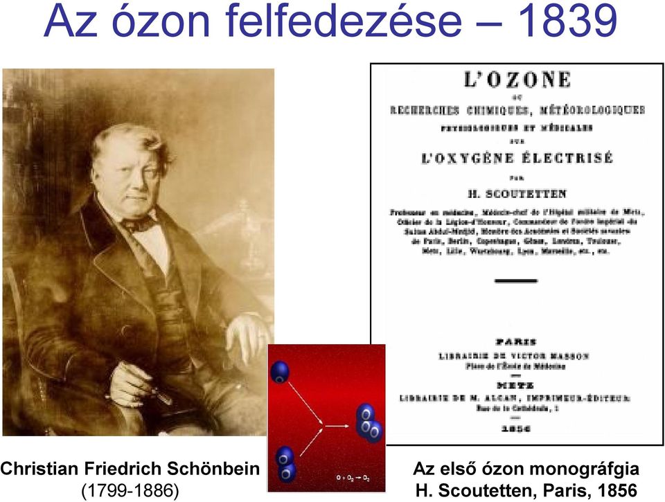 (1799-1886) Az első ózon