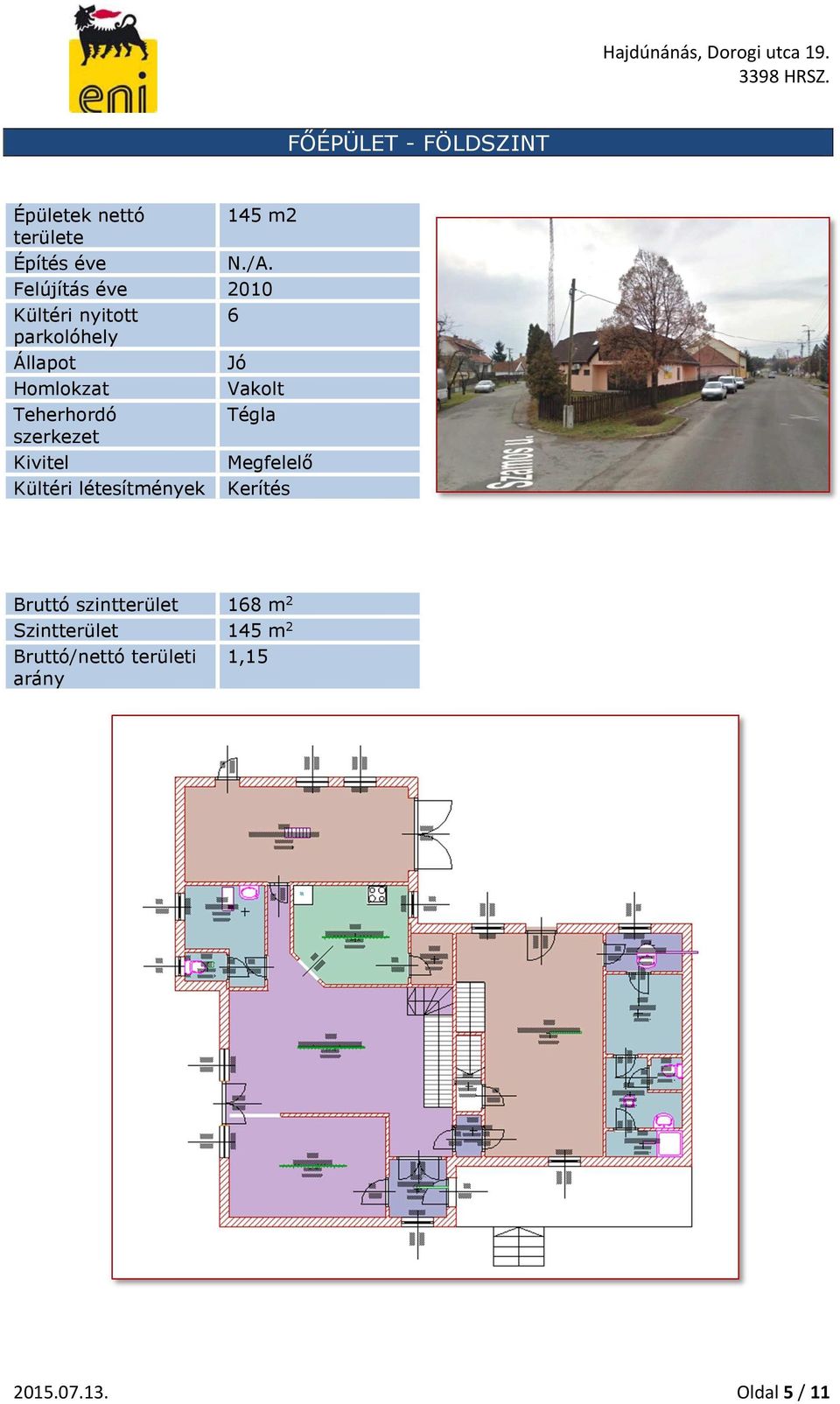 Teherhordó Tégla szerkezet Kivitel Megfelelő Kültéri létesítmények Kerítés Bruttó