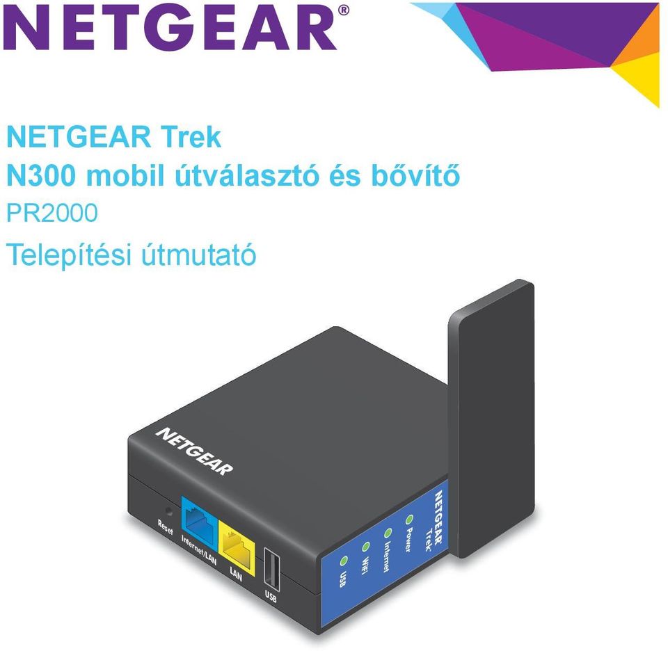 Telepítési útmutató NETGEAR