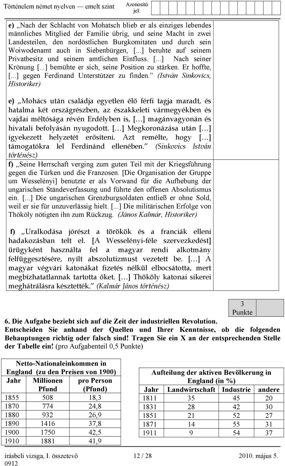 ..] gegen Ferdinand Unterstützer zu finden.
