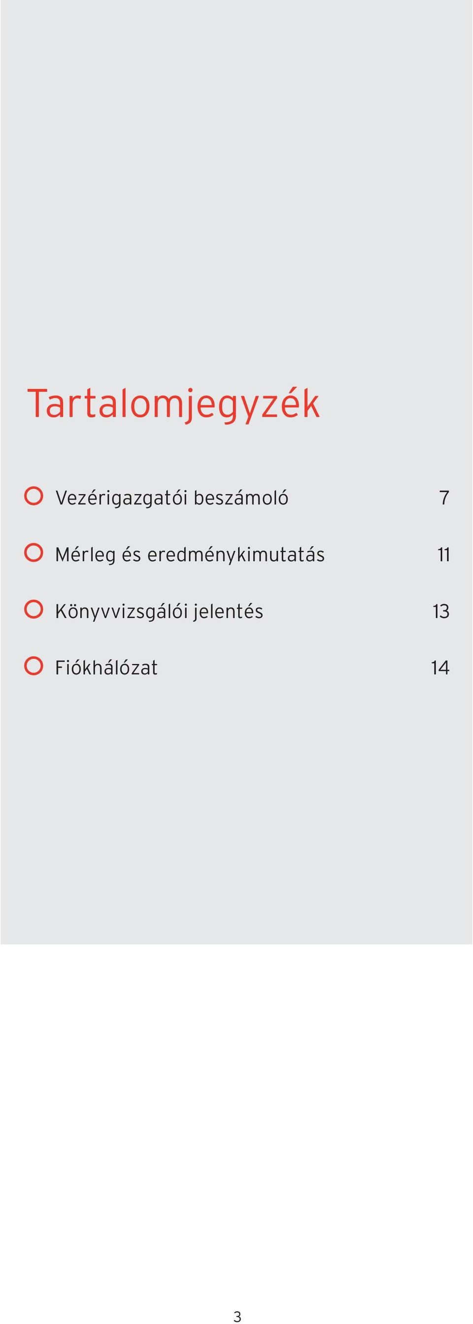Mérleg és eredménykimutatás