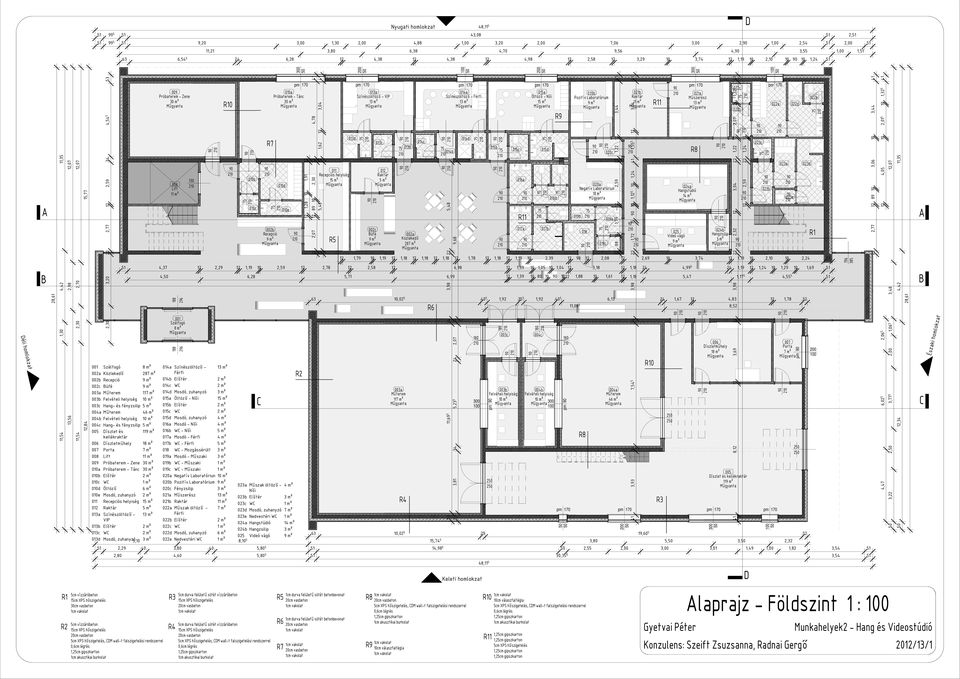 Recepció 9 m² 1a Próbaterem - Tánc 3 m² 1d 1e pm 17 pm 17 pm 17 pm 17 pm 17 pm 17 c 13a 14a 15a 2b 21b 21a Színészöltöző - VIP Színészöltöző - Férfi Öltöző - Női Pozitív Laboratórium Raktár Műszerész