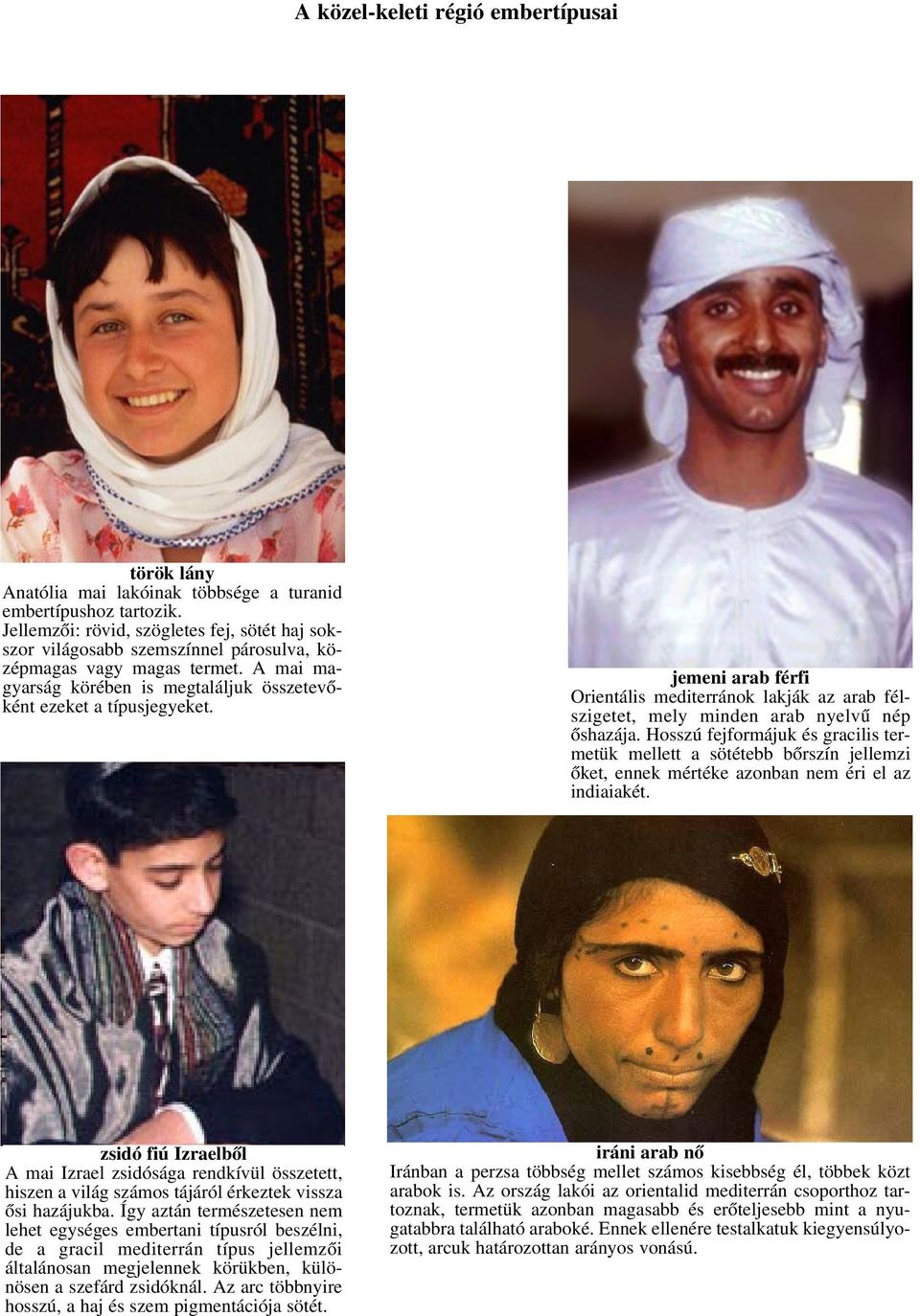 jemeni arab férfi Orientális mediterránok lakják az arab félszigetet, mely minden arab nyelvû nép ôshazája.