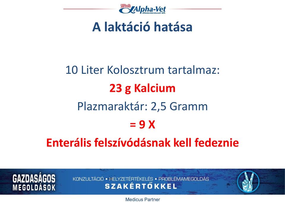 Kalcium Plazmaraktár: 2,5 Gramm