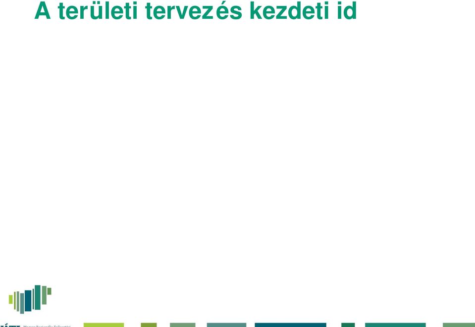 Az 50-es évek elején nagy nehézipari beruházások és kiemelt térségek fejlesztésének elkészítése (Sztálinváros, Komló, Zagyva-völgy, Borsodi térség, Baranyai térség stb.).