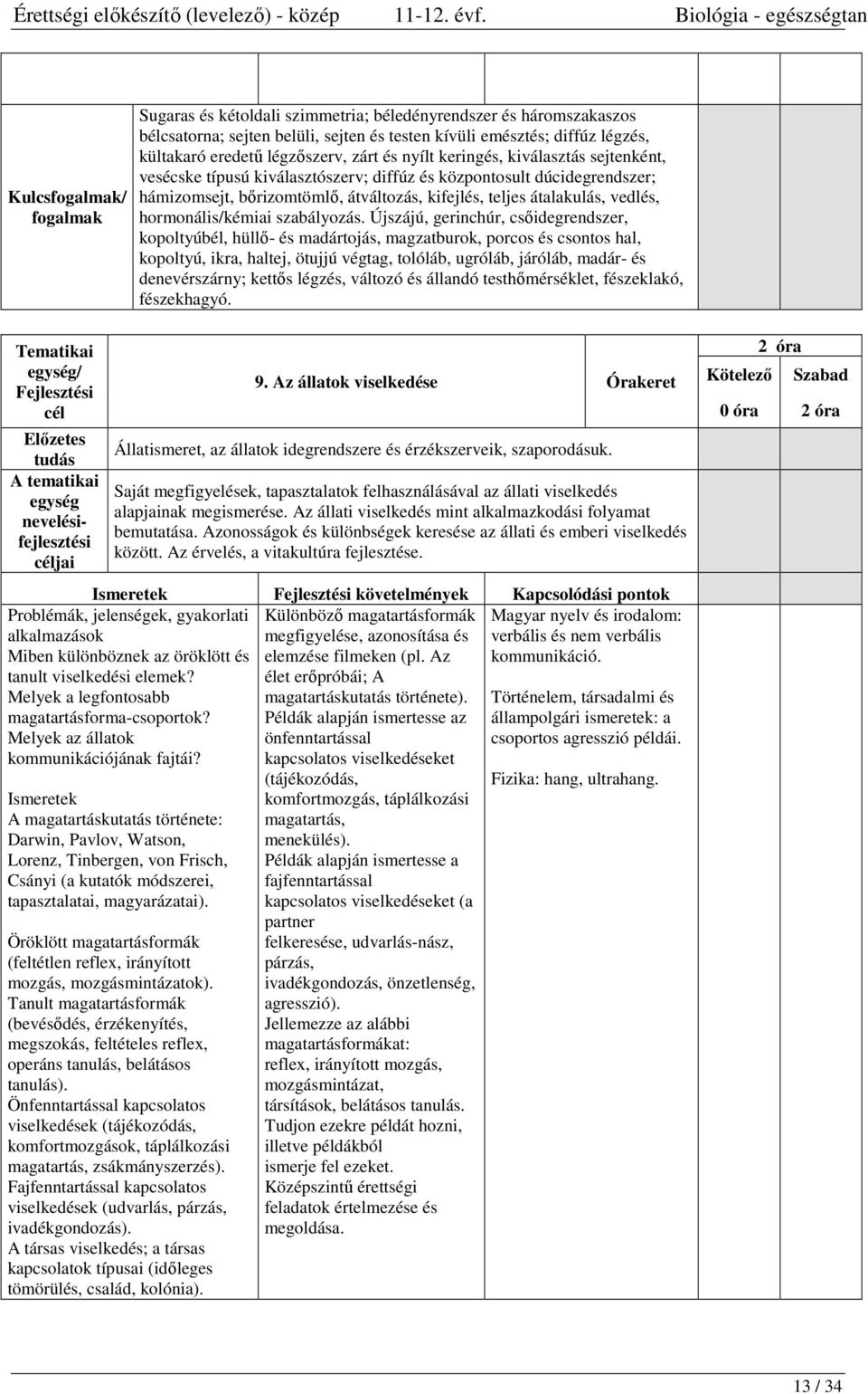 hormonális/kémiai szabályozás.