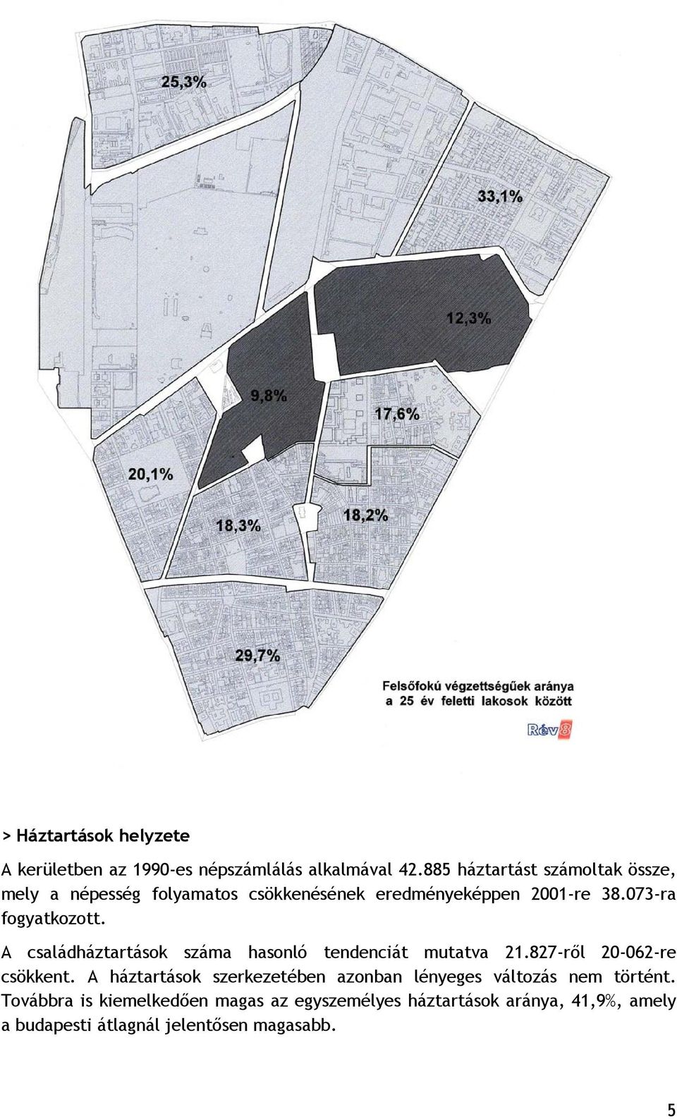 073-ra fogyatkozott. A családháztartások száma hasonló tendenciát mutatva 21.827-ről 20-062-re csökkent.