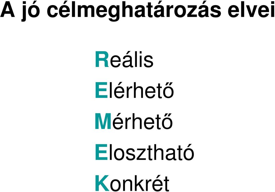 elvei Reális