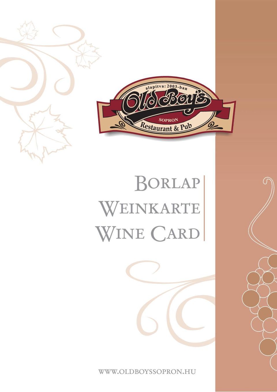 Wine Card