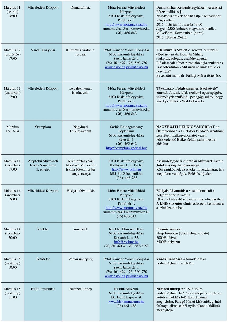 Domján Mihály szakpszichológus, családterapeuta. Előadásának címe: A pszichológia születése a századfordulón - Mit üzen nekünk Freud és Ferenczi? Bevezetőt mond dr. Pallagi Mária történész.