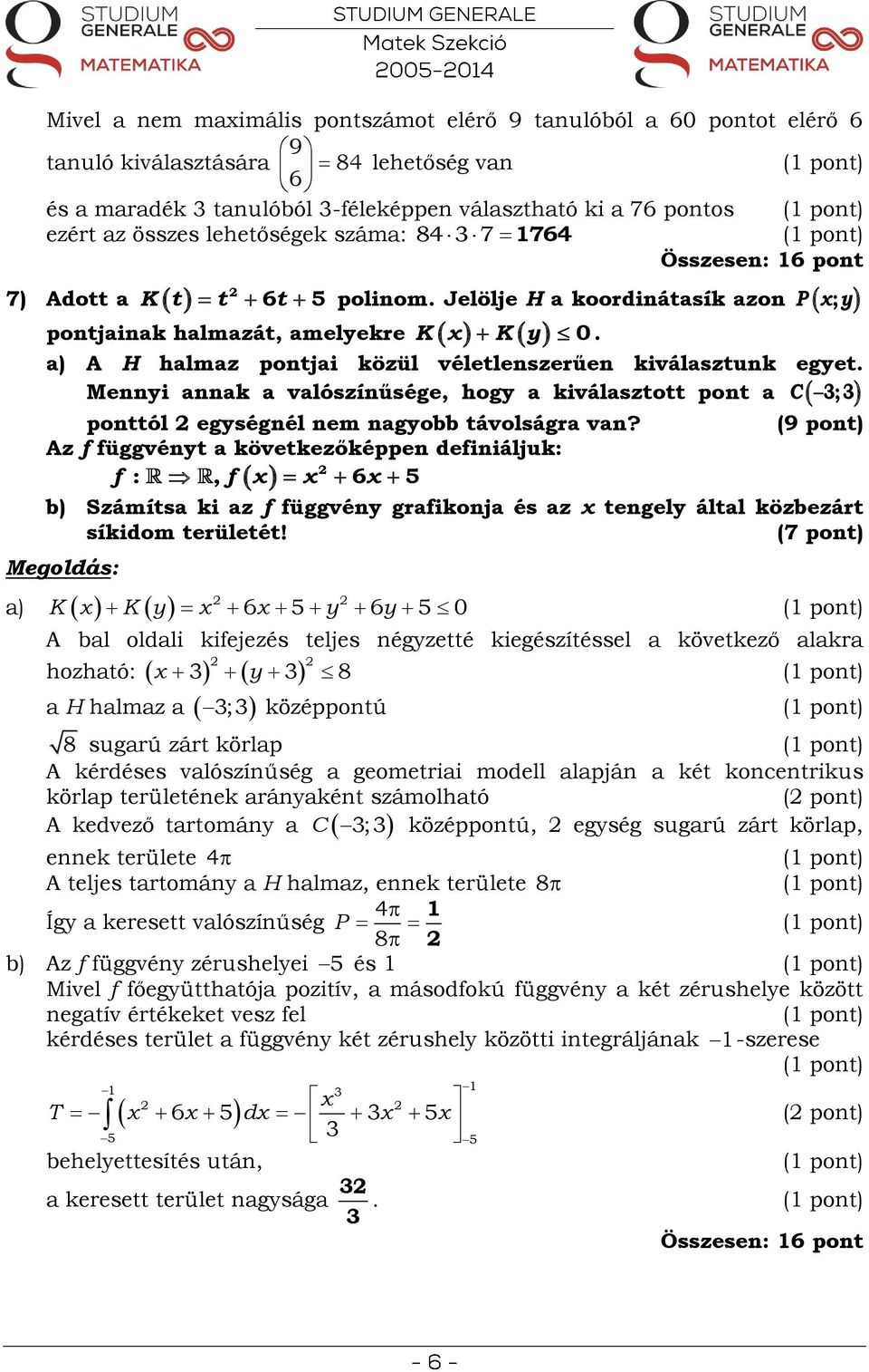 MATEMATIKA ÉRETTSÉGI október 21. EMELT SZINT - PDF Free Download