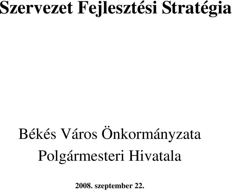 Önkormányzata