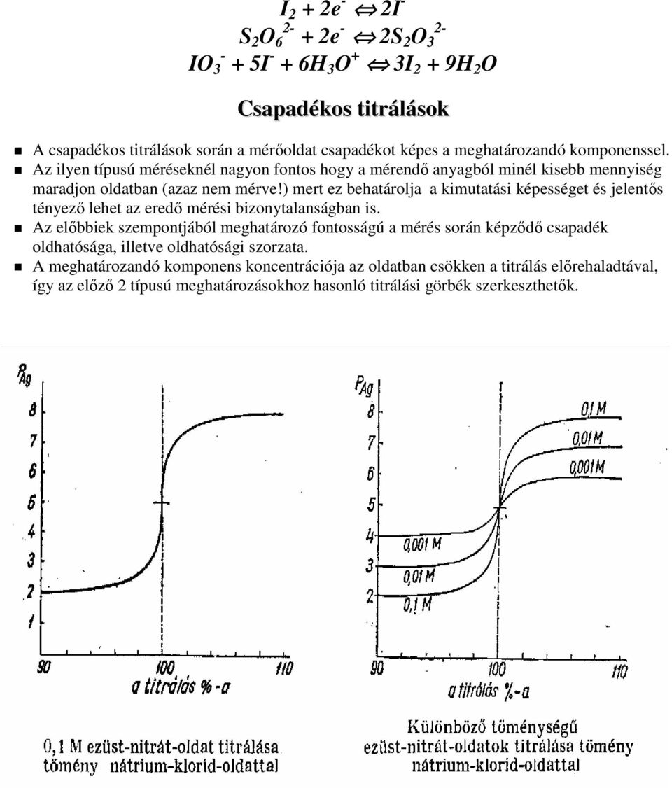) mert ez behatárolja a kimutatási képességet és jelentıs tényezı lehet az eredı mérési bizonytalanságban is.
