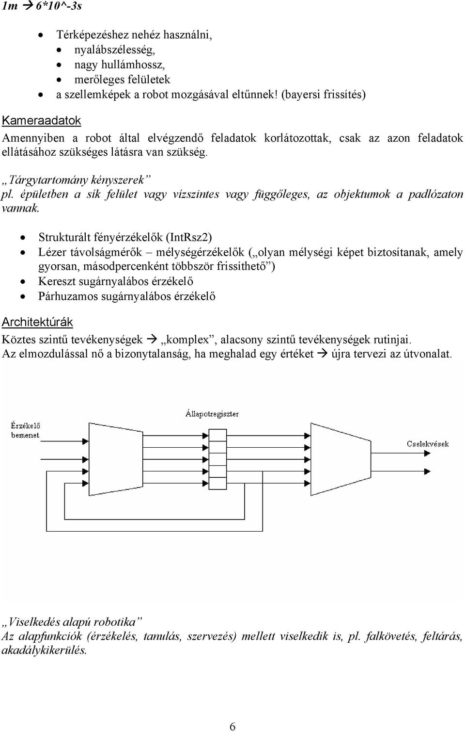 épületben a sík felület vagy vízszintes vagy függőleges, az objektumok a padlózaton vannak.