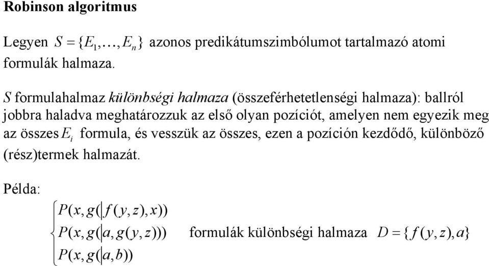 meghtárouk első oln poíciót melen nem egeik meg össes E i ormul és vessük össes