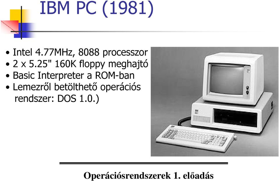 25" 160K floppy meghajtó Basic