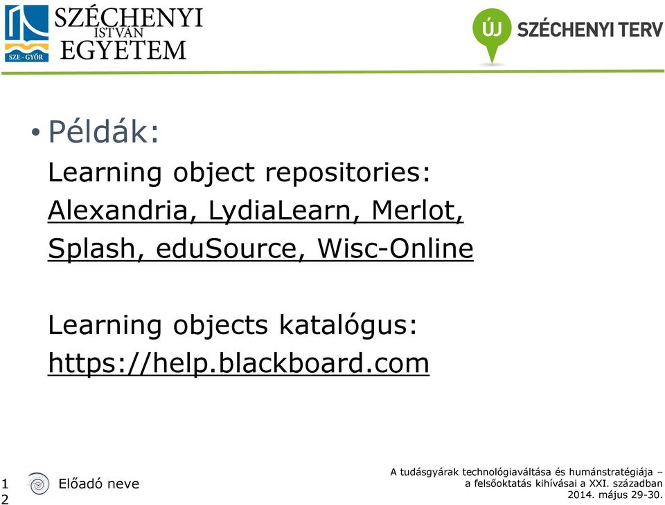 edusource, Wisc-Online Learning objects