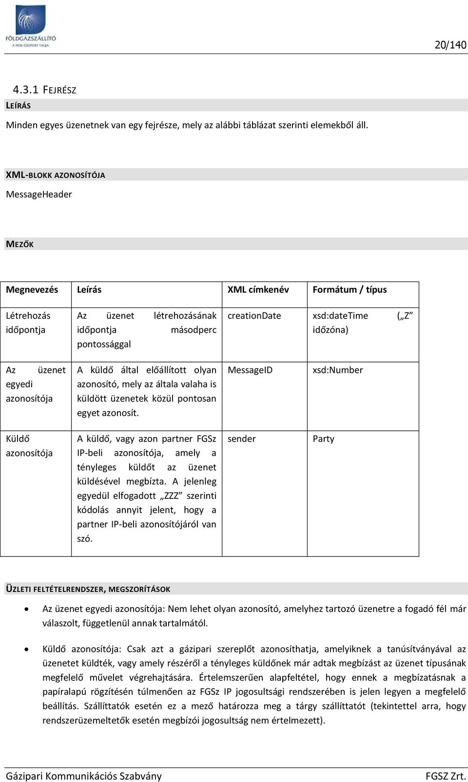 Az üzenet egyedi aznsítója A küldő által előállíttt lyan aznsító, mely az általa valaha is küldött üzenetek közül pntsan egyet aznsít.