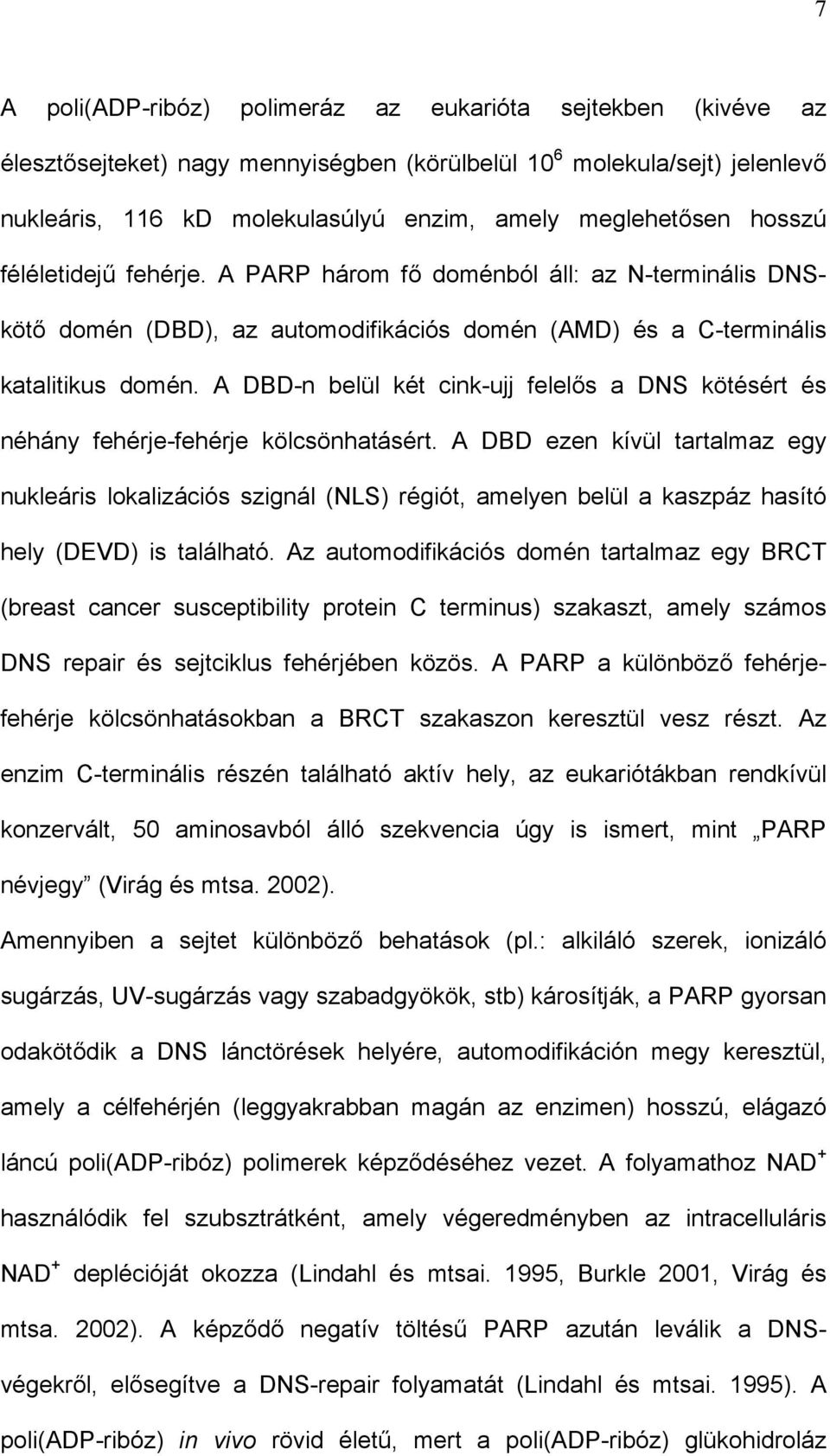 A DBD-n belül két cink-ujj felelős a DNS kötésért és néhány fehérje-fehérje kölcsönhatásért.
