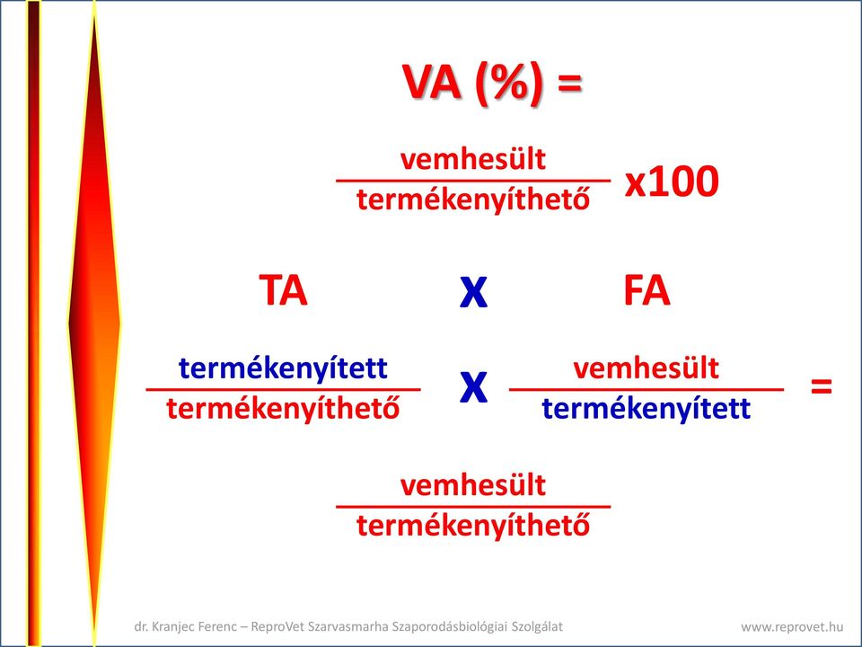 termékenyített termékenyíthető x