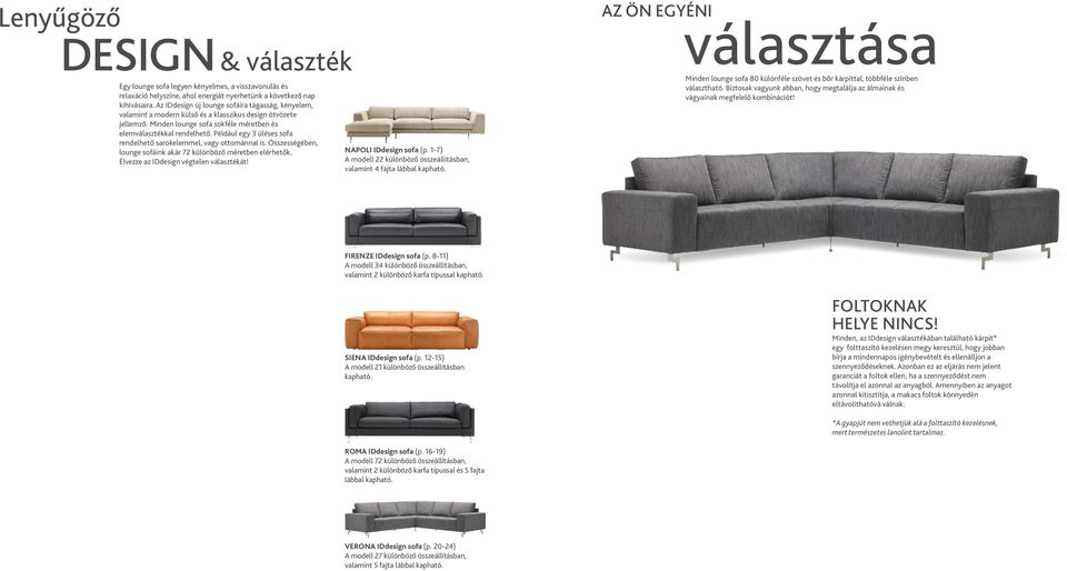Napoli iddesign sofa - PDF Free Download