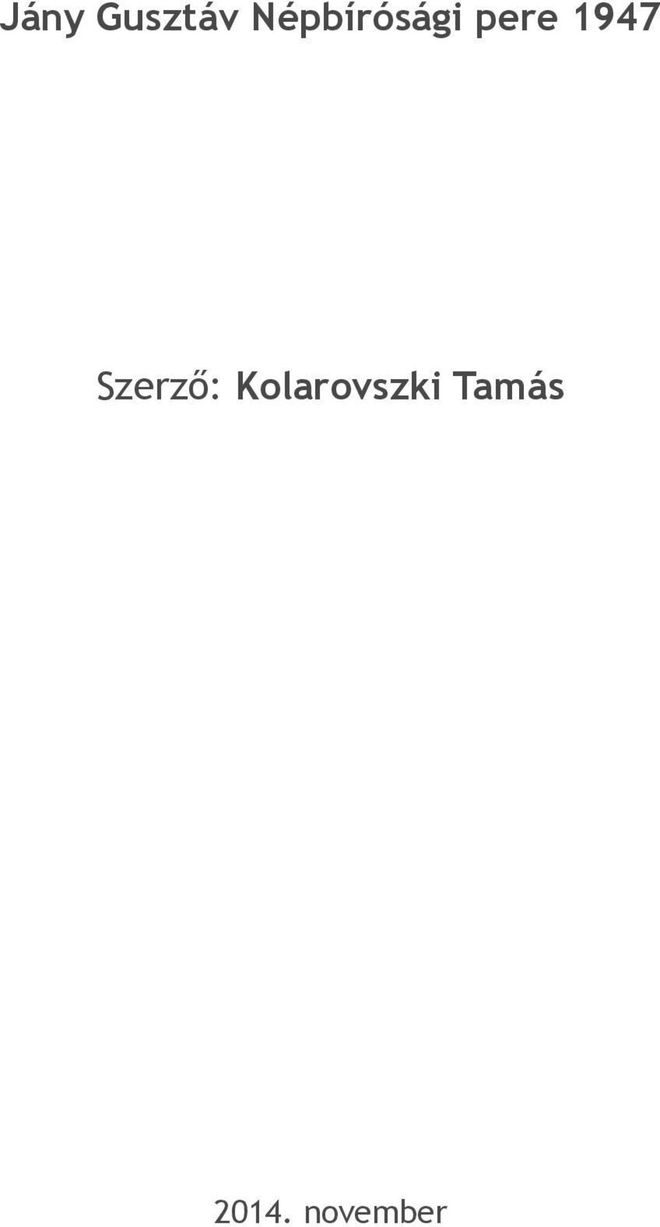 1947 Szerző: