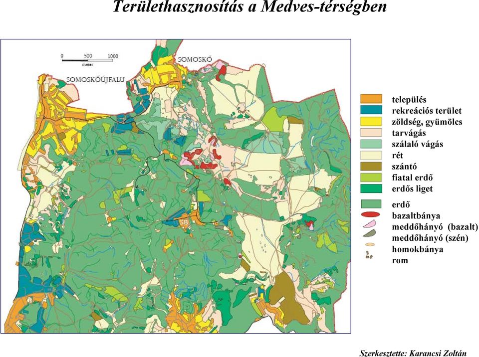 fiatal erdő erdős liget erdő bazaltbánya meddőhányó (bazalt)