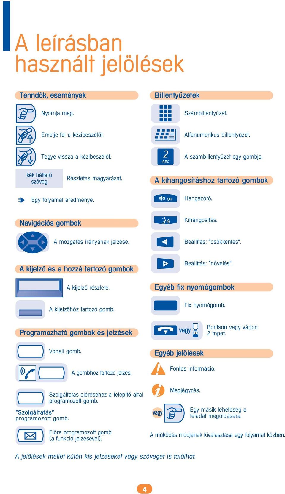 A mozgatás irányának jelzése. Beállítás: csökkentés. A kijelz> és a hozzá tartozó gombok A kijelz> részlete. A kijelz>höz tartozó gomb. Beállítás: növelés. Egyéb fix nyomógombok Fix nyomógomb.