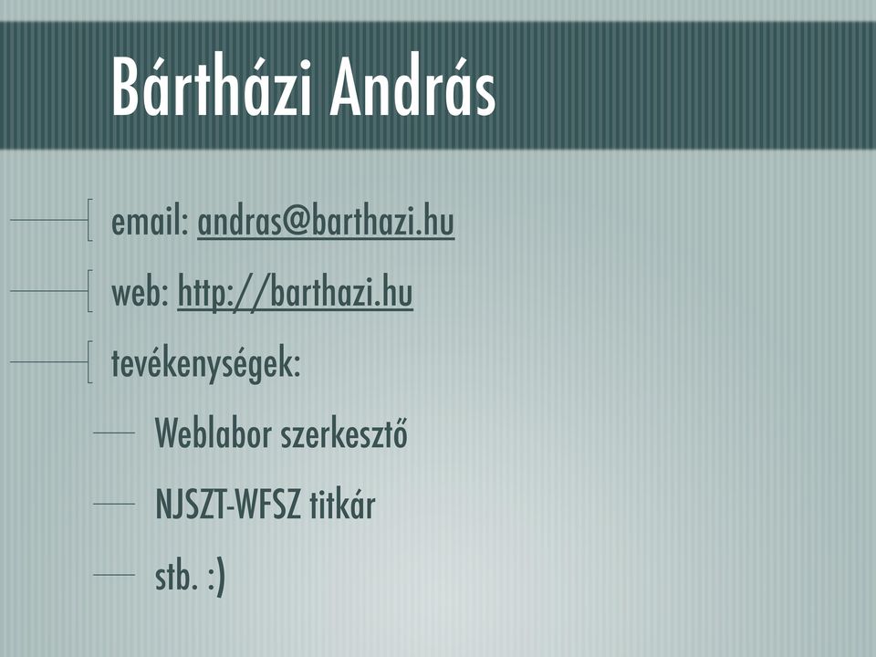 hu web: http://barthazi.